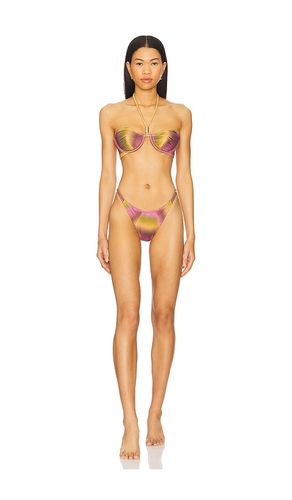 Gal Bikini Set in Rose, Green. - size L (also in S, XS) - Selia Richwood - Modalova
