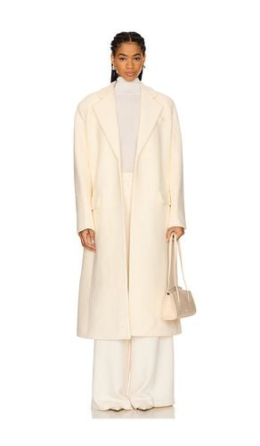 Gaultier Coat in Cream. - size L (also in M, S, XL) - Rue Sophie - Modalova