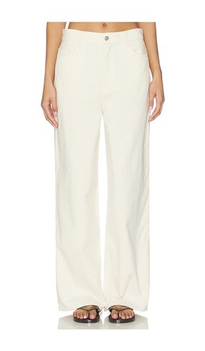 Roy Cord Pant in Cream. - size S (also in XS) - Rue Sophie - Modalova