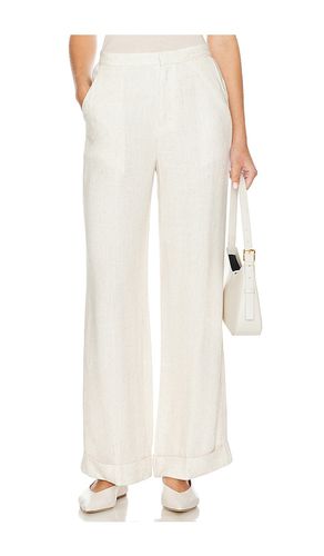 Weston Trouser in Ivory. - size L (also in M, S, XL, XS) - Rue Sophie - Modalova