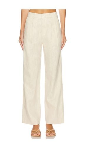 Reise Linen Pant in Beige. - size M (also in L, S, XL, XS) - Rue Sophie - Modalova