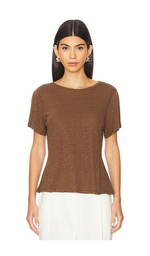 Anya T-shirt in Brown. - size L (also in M, S, XL, XS) - Rue Sophie - Modalova