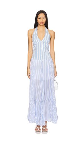 Halter Vest Maxi Dress in Blue. - size L (also in XL, XS) - SWF - Modalova