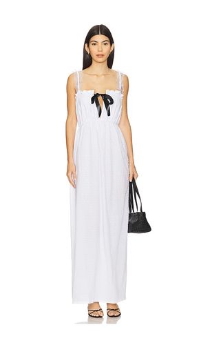 Classic Bow Maxi Dress in White. - size L (also in M, S, XL, XS) - SWF - Modalova
