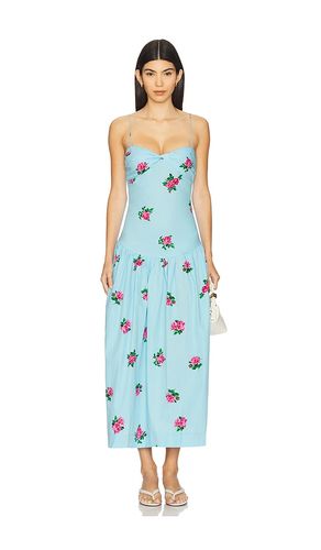 Vestido midi dress en color azul talla M (también en S, XL, XS) - SWF - Modalova