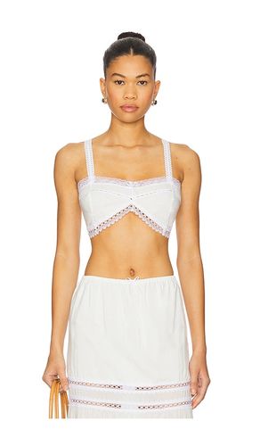 Fine Lace Bralette in White. - size L (also in M, S) - SWF - Modalova