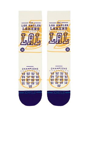 Calcetines en color crema talla L (también en M) - Stance - Modalova