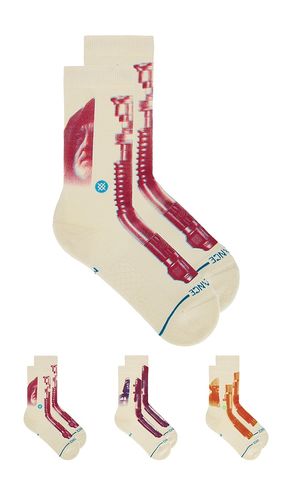 Saber Crew Socks Box Set in Cream. - size L (also in M) - Stance - Modalova