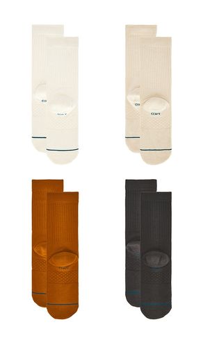 Icon Crew 4 Pack Socks in . Taglia M. Also in L - Stance - Modalova