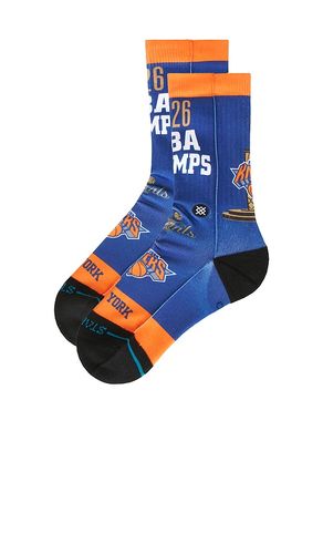 Knicks 26 Champs Crew Socks in . Size L. Also in M - Stance - Modalova