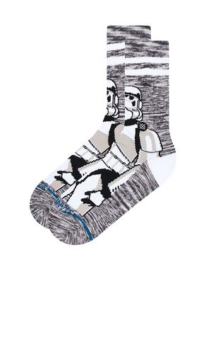 Storm Trooper Crew Socks in Grey. - size L (also in M) - Stance - Modalova