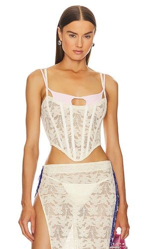 Aelia Corset in Ivory. - size L (also in S, XS) - Sketch-Y - Modalova