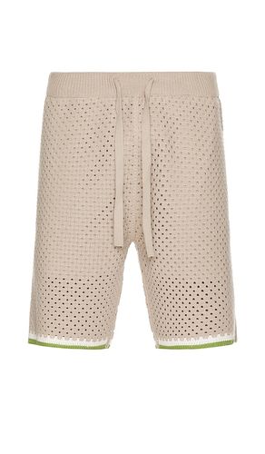Crochet Knit Shorts in Brown. - size M (also in XL/1X) - Scotch & Soda - Modalova