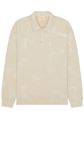 Washed Polo Sweatshirt in Nude. - size L (also in S) - Scotch & Soda - Modalova