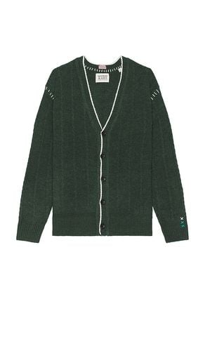 Alpaca Dropped Shoulder Cardigan in Dark Green. - size L (also in M, S) - Scotch & Soda - Modalova