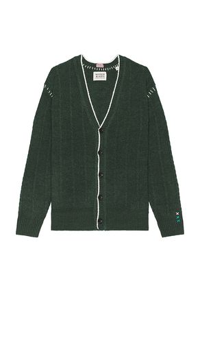 Alpaca Dropped Shoulder Cardigan in Dark Green. - size L (also in M, S, XL/1X) - Scotch & Soda - Modalova