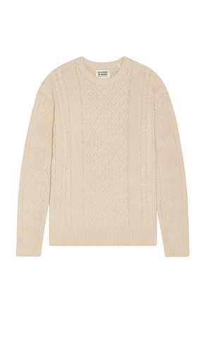 Chenille Cable Sweater in Cream. - size L (also in S, XL/1X) - Scotch & Soda - Modalova