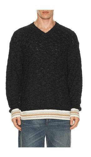 V Neck Cable Loose Fit Pullover in . Size M. Also in S, XL/1X - Scotch & Soda - Modalova