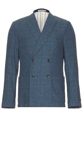 Double Breasted Check Blazer in . Taglia S - Scotch & Soda - Modalova