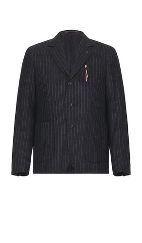 Relaxed pinstripe blazer en color gris talla L en - Grey. Talla L (también en M, S, XL/1X) - Scotch & Soda - Modalova