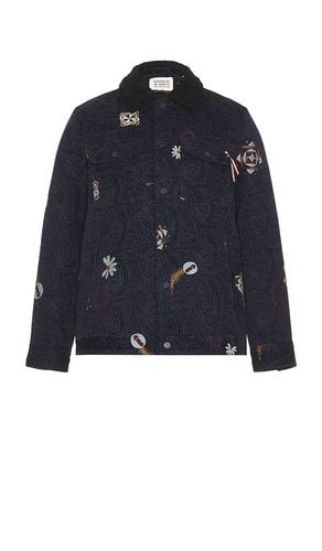 Swirl Poetry Jacquard Trucker Jacket in . Size S - Scotch & Soda - Modalova