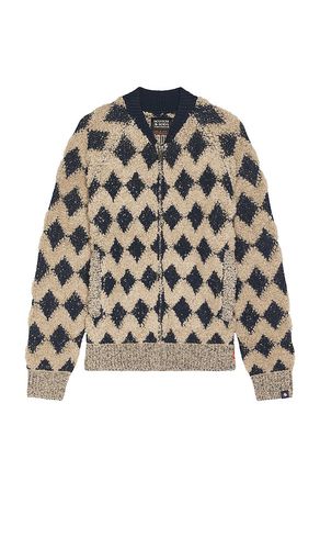 Textured Jacquard Bomber Jacket in . Taglia M, S, XL/1X - Scotch & Soda - Modalova