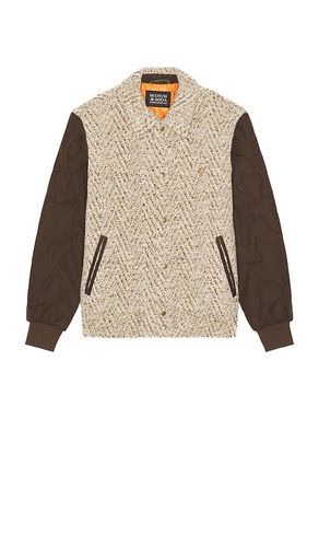 Varsity Sports Jacket in Taupe. - size L (also in M, S, XL/1X) - Scotch & Soda - Modalova