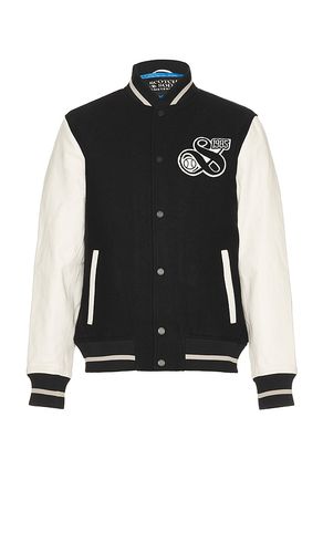 Chaqueta beisbolera sartorial city en color talla L en - Black. Talla L (también en M, S, XL/1X) - Scotch & Soda - Modalova