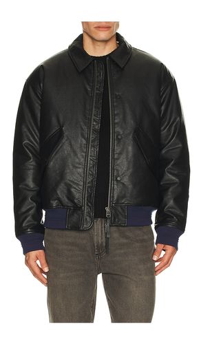 Faux Leather Puffer Jacket in . Size M. Also in L, S - Scotch & Soda - Modalova