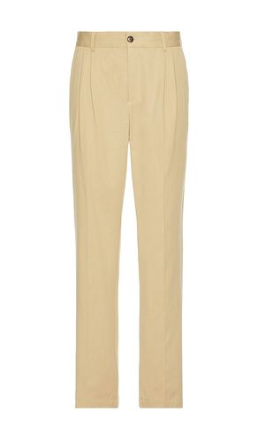 Pantalón con trabillas pleated en color beige talla 29x32 en - Beige. Talla 29x32 (también en 30x32, 31x32, 32x32, 33 - Scotch & Soda - Modalova