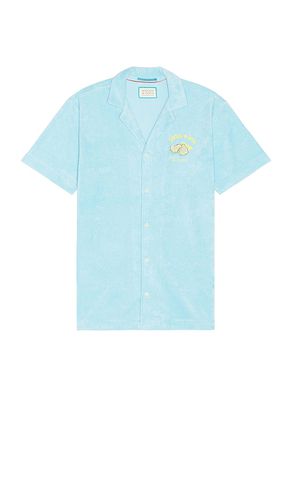 Towelling Shirt in Baby Blue. - size L (also in M, S, XL/1X) - Scotch & Soda - Modalova