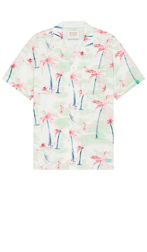 Allover Printed Short Sleeve Shirt in . Taglia M, S - Scotch & Soda - Modalova