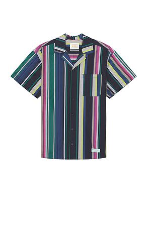 Multicolor Stripe Short Sleeve Shirt in Black. - size L (also in M, S, XL/1X) - Scotch & Soda - Modalova