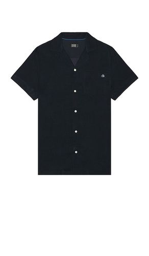 Corduroy Short Sleeve Shirt in Blue. - size M (also in S) - Scotch & Soda - Modalova
