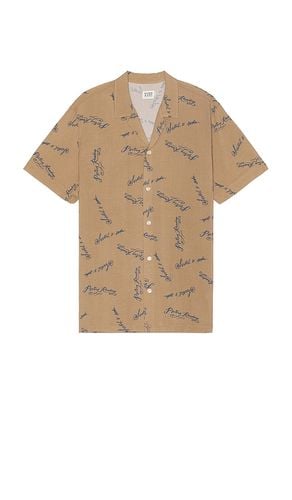 Camp Collar Shirt in Brown. - size L (also in M, XL/1X) - Scotch & Soda - Modalova