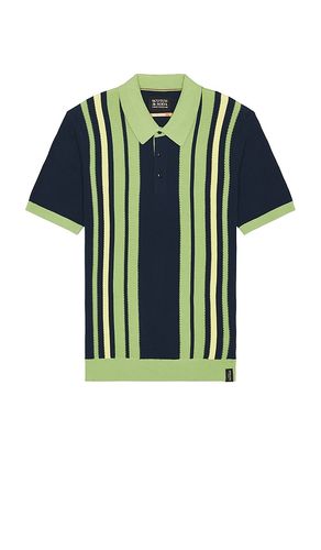 Structured Polo in Navy. - size L (also in M, S) - Scotch & Soda - Modalova