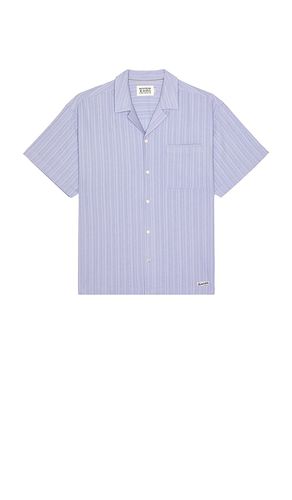 Tonal Striped Short Sleeve Shirt in Lavender. - size M (also in S, XL/1X) - Scotch & Soda - Modalova