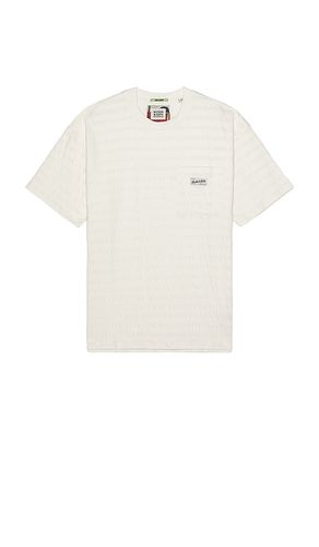 Horizonal Textured T-Shirt in Cream. - size L (also in M, S, XL/1X) - Scotch & Soda - Modalova