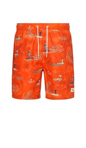 Mid Length Swim Short in Orange. - size L (also in M, S, XL/1X) - Scotch & Soda - Modalova