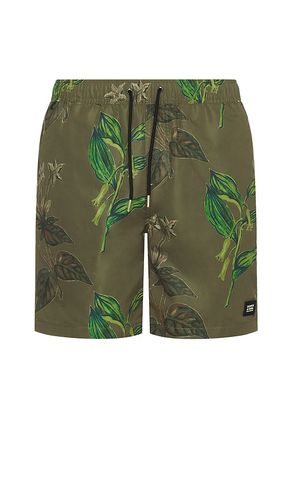 Mid Length Swimshort in Dark Green. - size L (also in M, S) - Scotch & Soda - Modalova