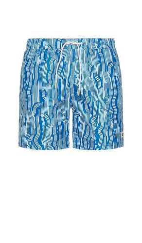 Printed Swim Shorts in Blue. - size L (also in M, S, XL/1X) - Scotch & Soda - Modalova