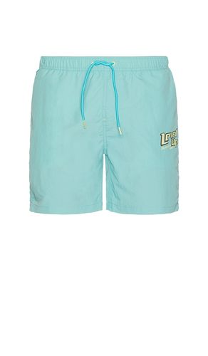 Placement Print Swim Shorts in Teal. - size L (also in M, S, XL/1X) - Scotch & Soda - Modalova
