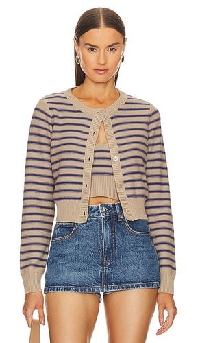 Aubrey Cropped Cardigan in Beige. - size L (also in S, XL, XS) - Stitches & Stripes - Modalova