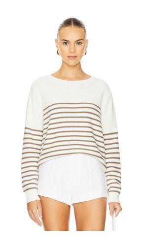 Aubrey Crewneck Pullover in Cream. - size L (also in M, S, XL, XS) - Stitches & Stripes - Modalova