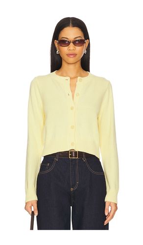 Aubrey Cardigan in Lemon. - size L (also in M, S, XS) - Stitches & Stripes - Modalova