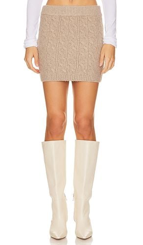 Ari Mini Skirt in Tan. - size L (also in M, S, XS) - Stitches & Stripes - Modalova