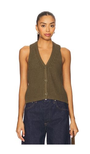 Warren Vest in Sage. - size M (also in S, XS) - Stitches & Stripes - Modalova