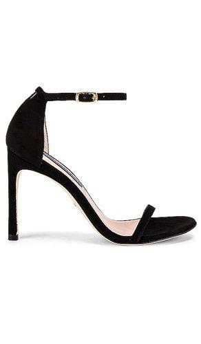 Tacón nudistsong en color talla 10 en - Black. Talla 10 (también en 6.5, 8, 9.5) - Stuart Weitzman - Modalova