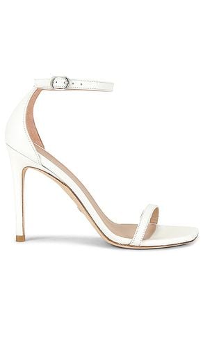 Sandalia nudistcurve 100 en color talla 10 en - White. Talla 10 (también en 8, 9, 9.5) - Stuart Weitzman - Modalova