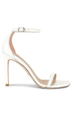 Sandalia nudistcurve 100 en color talla 10 en - White. Talla 10 (también en 9, 9.5) - Stuart Weitzman - Modalova